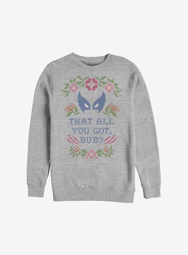 Marvel X-Men Wolverine That All Holiday Sweatshirt Product Image