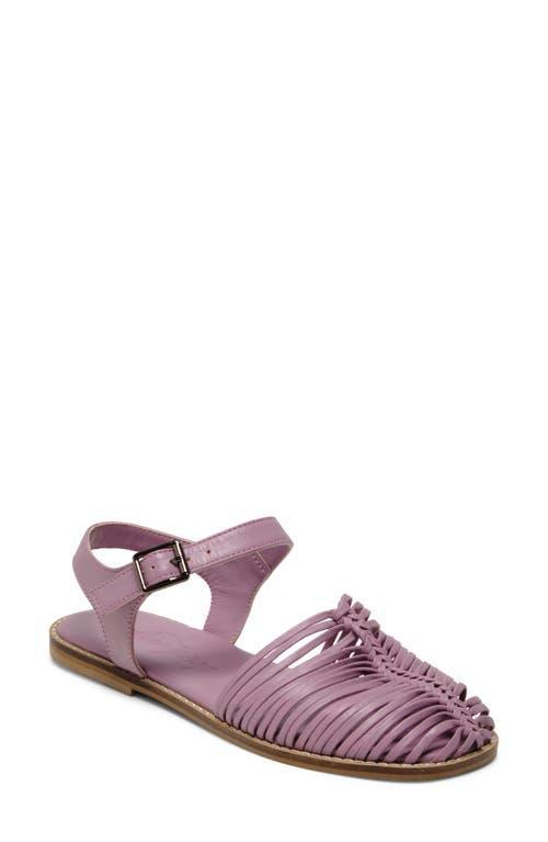 Free People Frankie Fisher Flat (Lavender Leather) Women's Shoes Product Image