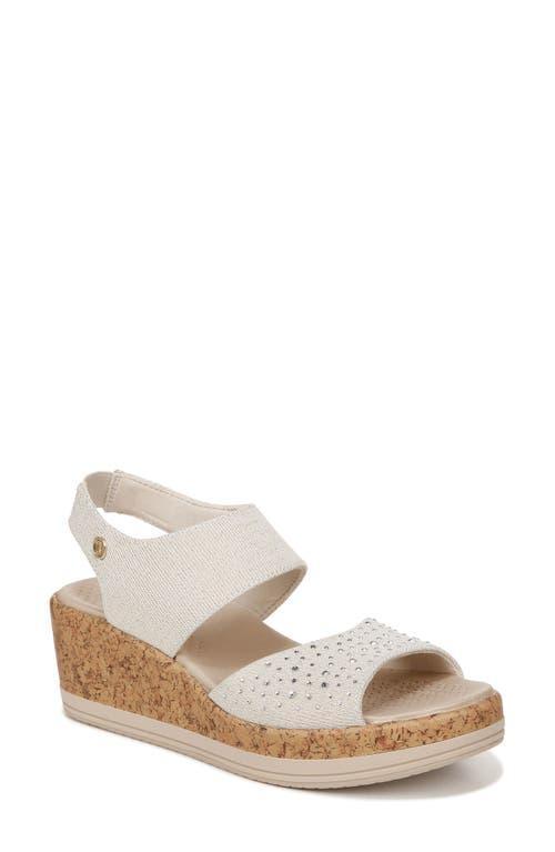 BZees Reveal Crystal Embellished Wedge Sandal Product Image