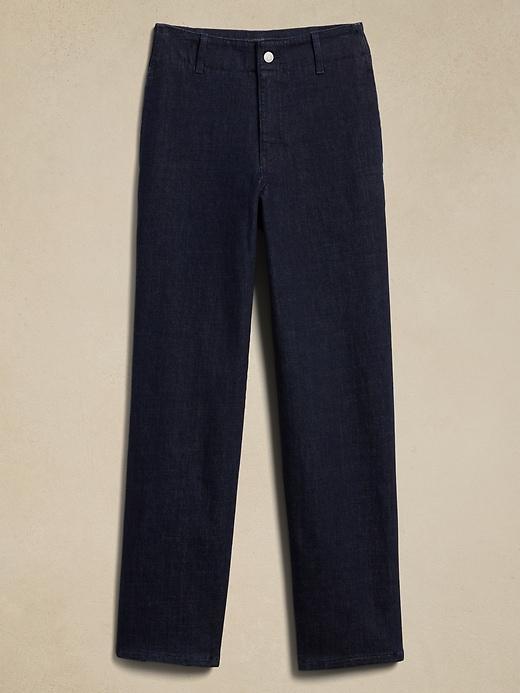 High-Rise Straight Jean Product Image