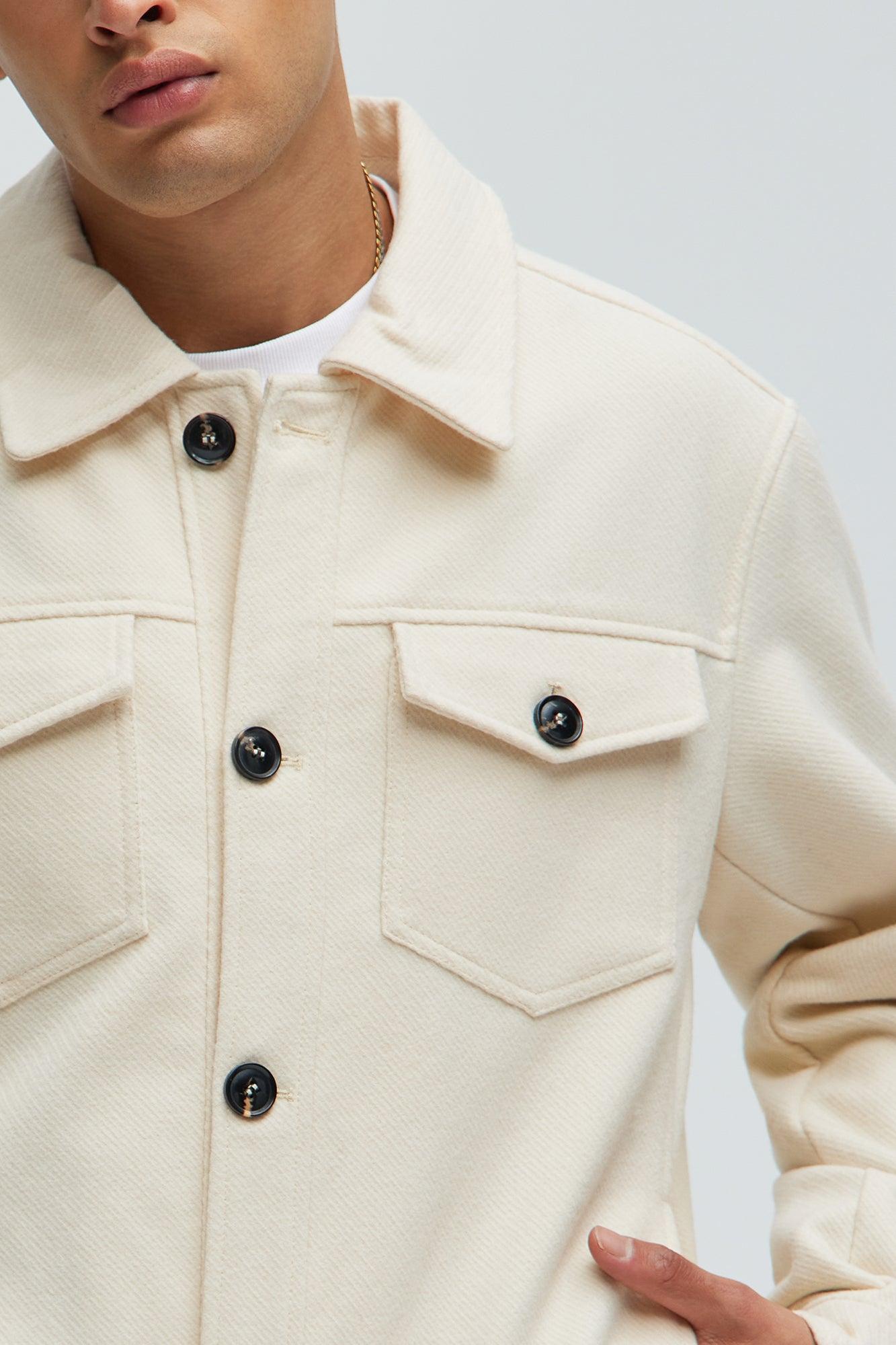 Austin Casual Jacket - Cream Product Image