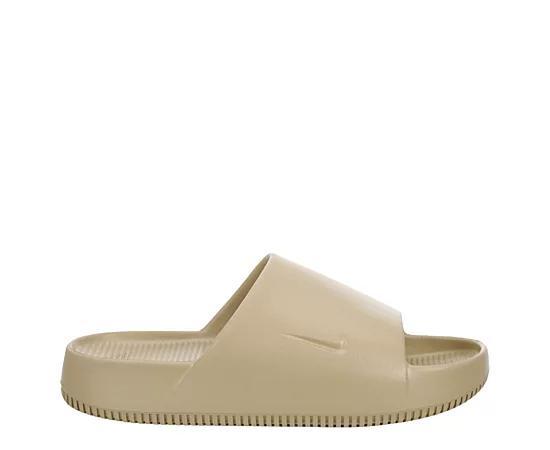 Nike Calm Mens Slide Sandals Green Product Image