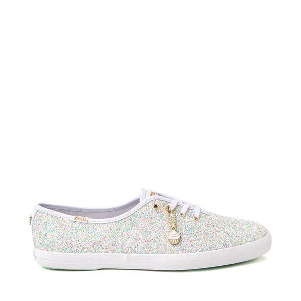 Womens Keds x Magnolia Bakery Champion Mixed Glitter Sneaker - White / Multi Product Image