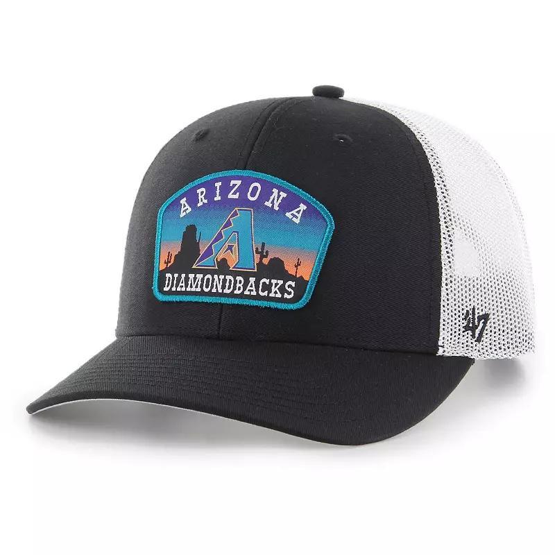 Mens 47 Arizona Diamondbacks Retro Region Patch Trucker Adjustable Hat Product Image