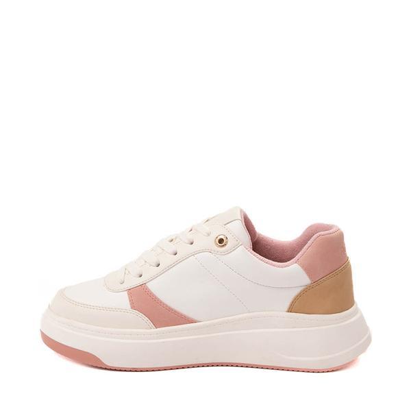 Womens Roxy Carver Sneaker - White / Multicolor Product Image