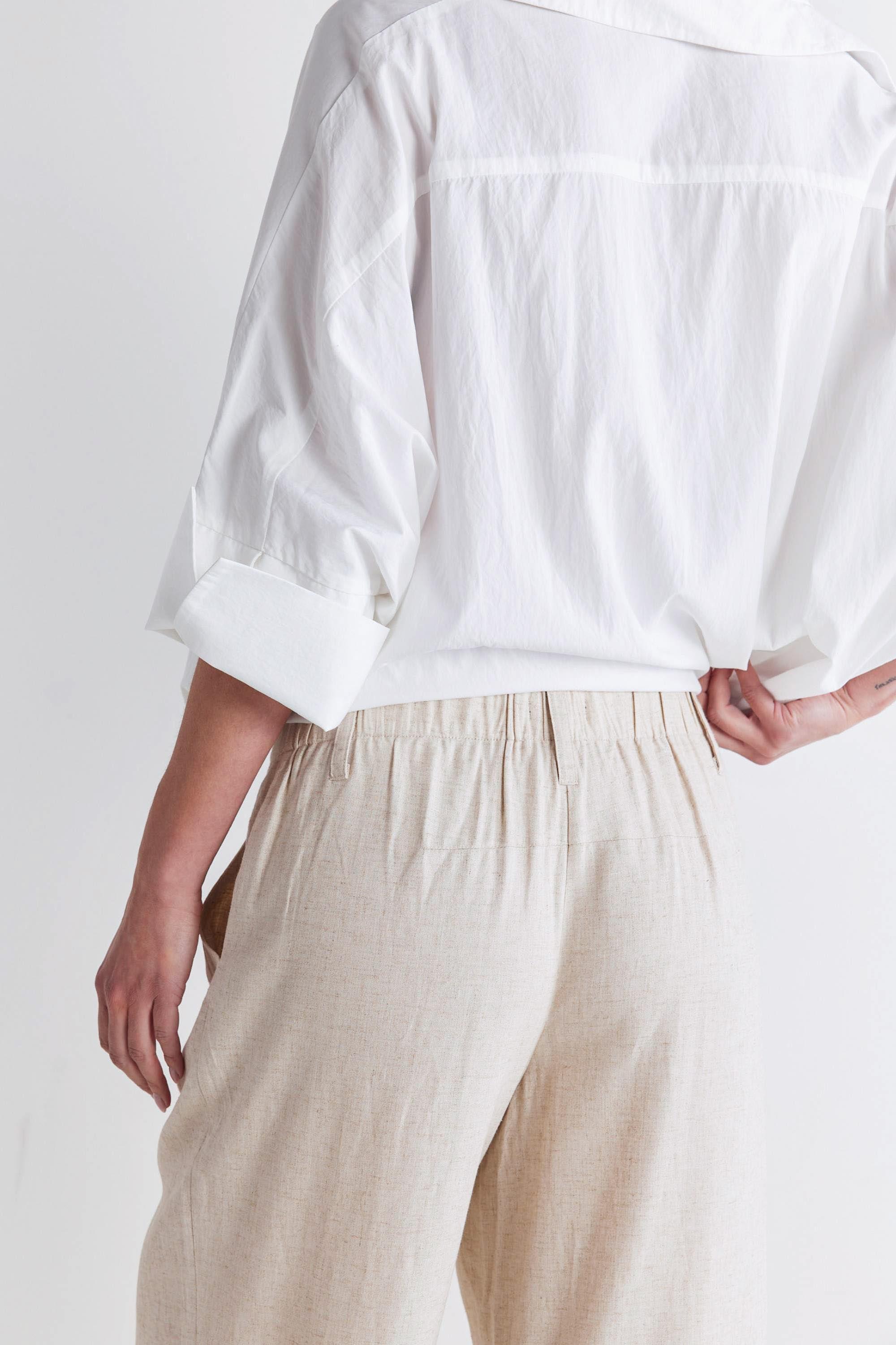 Linen A-Line Pants Product Image