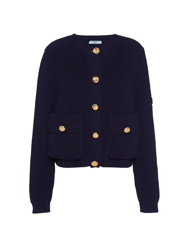 Womens Wool Cardigan Product Image