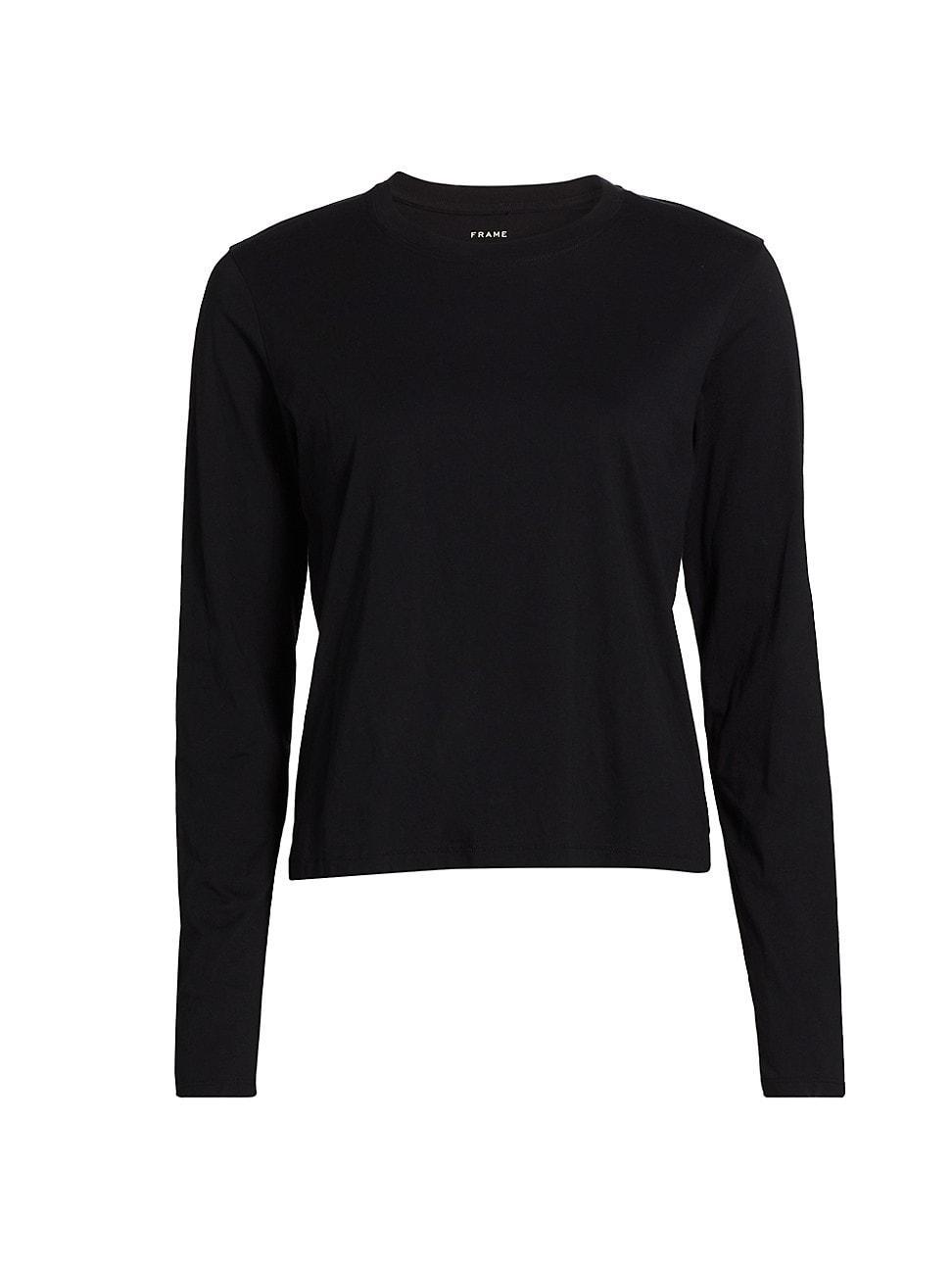 Womens Cotton-Jersey Long-Sleeve Top product image