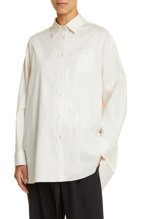 Moon Oversize Button-Front Shirt product image