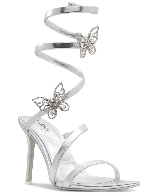 Aldo Womens Ocia Coiled Butterfly Dress Sandals Product Image