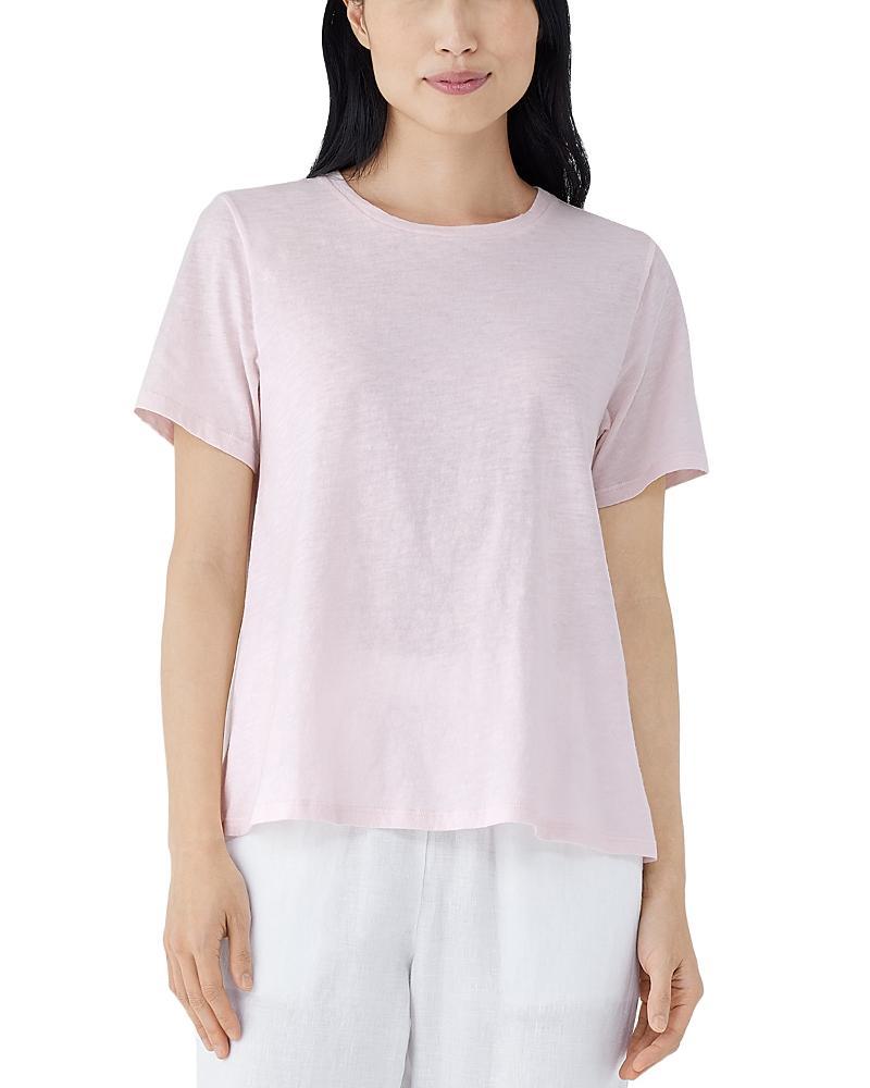 Eileen Fisher Crewneck Organic Cotton Top Product Image