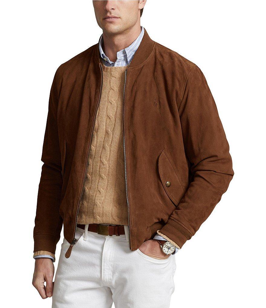 Polo Ralph Lauren Tissue Suede Jacket Product Image