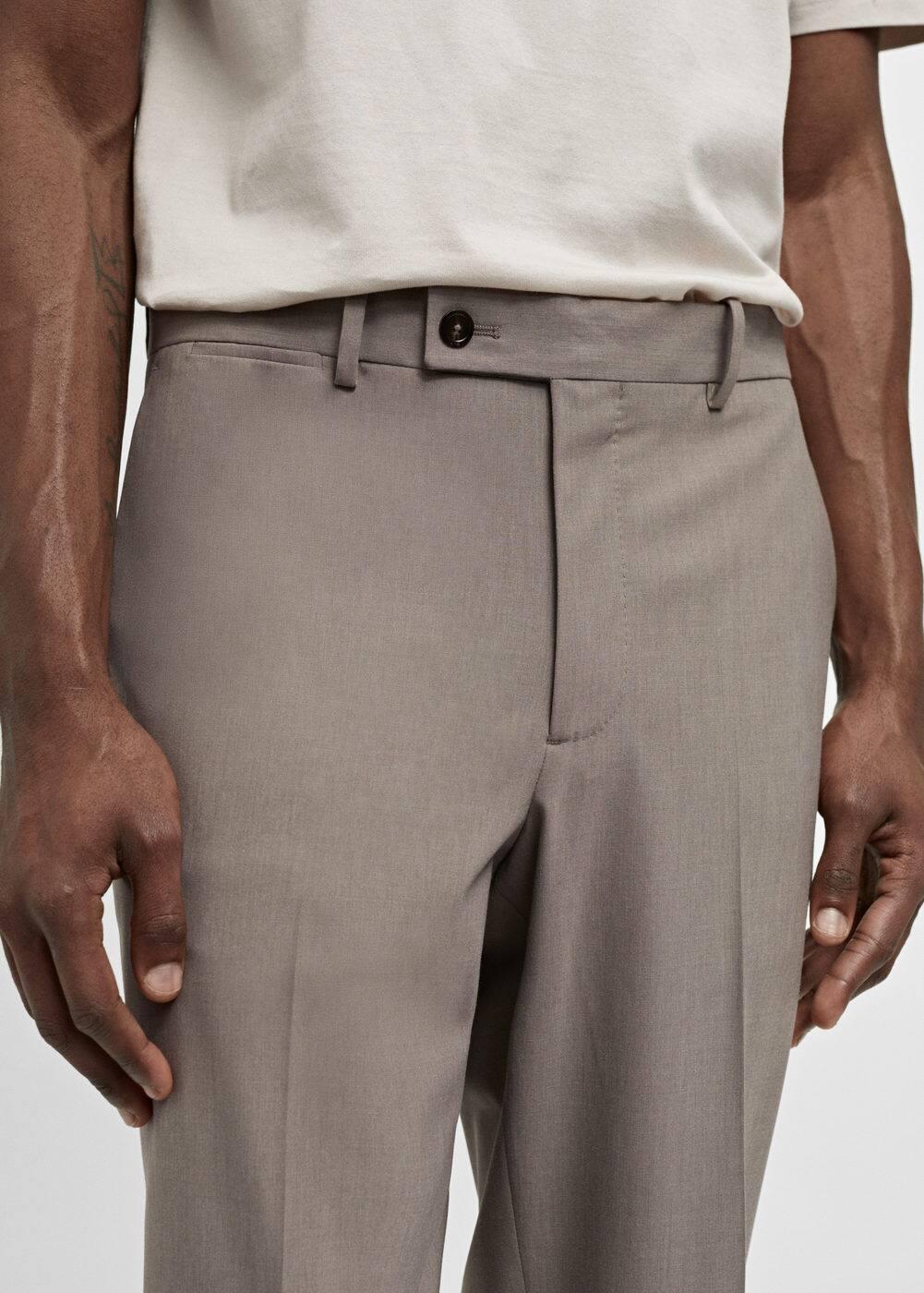 MANGO MAN - Suit pants beigeMen Product Image