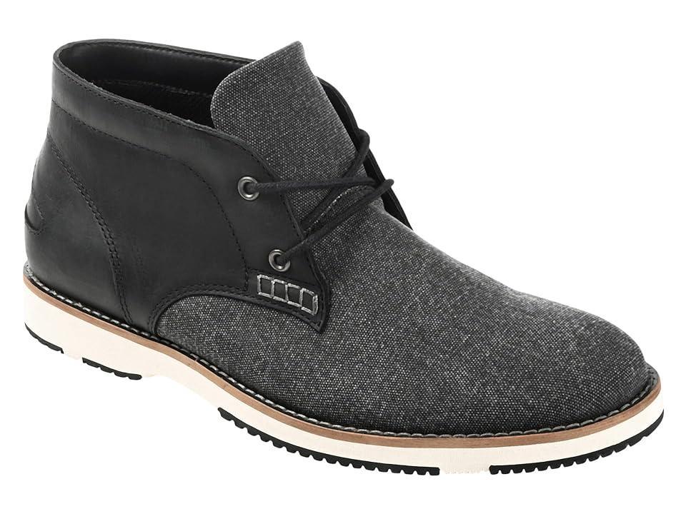 Thomas & Vine Theo Mens Chukka Boots Black Product Image