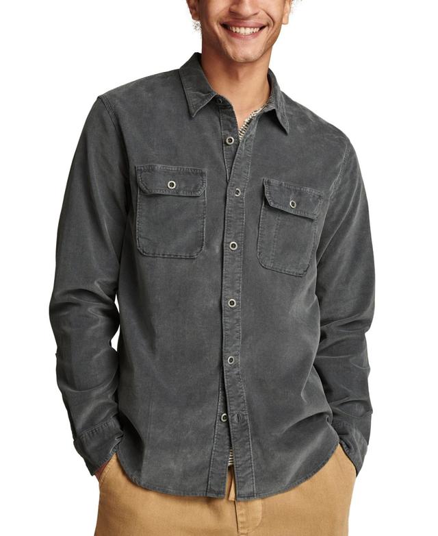 Lucky Brand Mens Long Sleeve Button-Front Corduroy Shirt Product Image