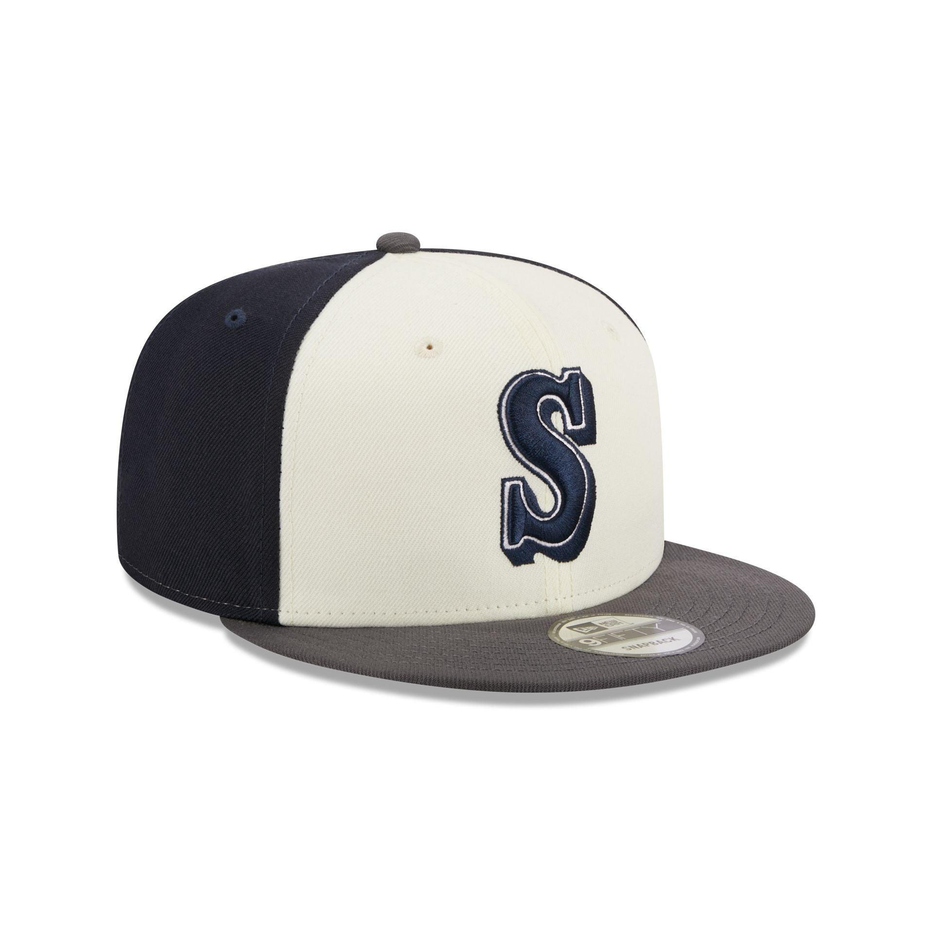 Seattle Mariners Graphite Visor 9FIFTY Snapback Hat Male Product Image