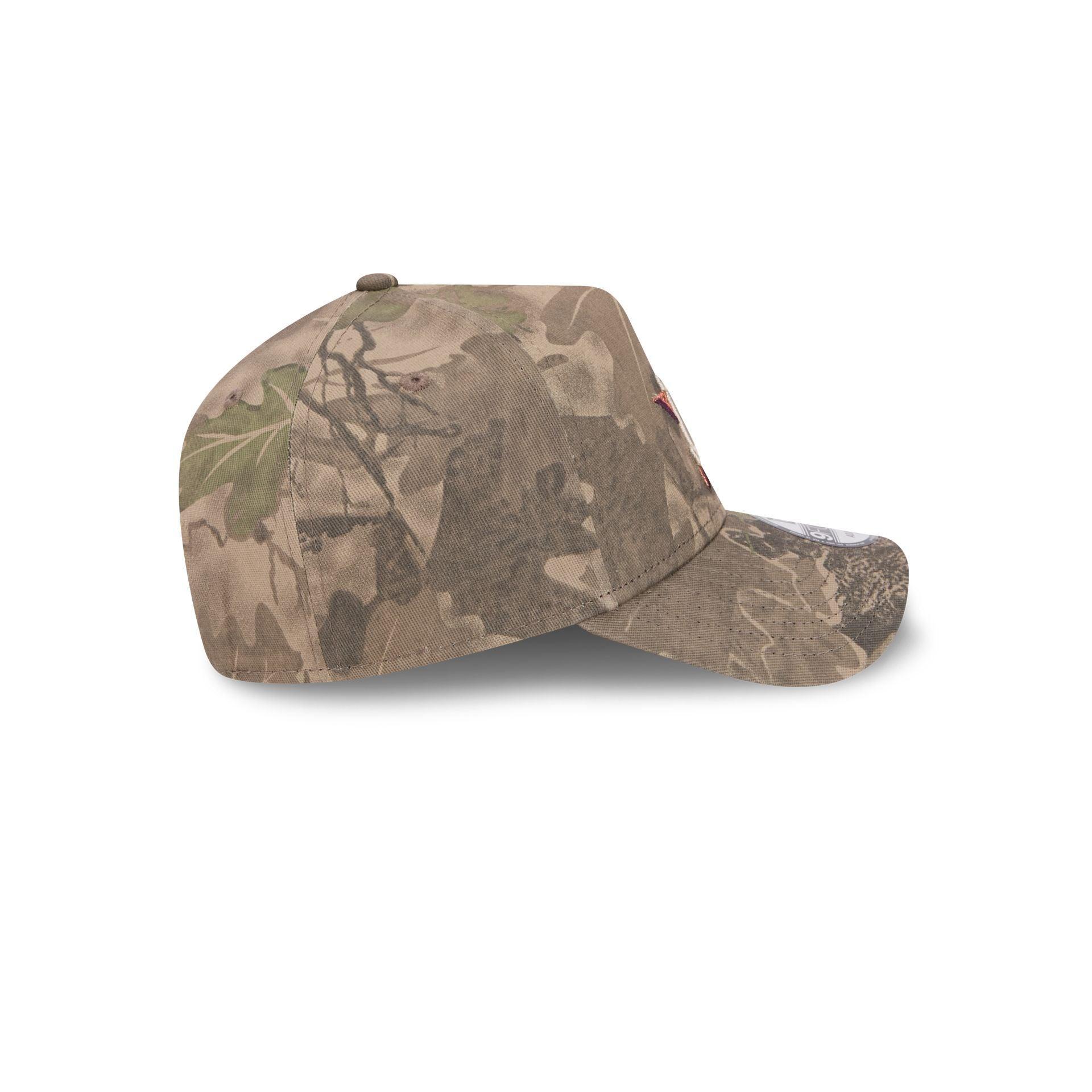 Houston Astros Leaf Camo 9FORTY A-Frame Snapback Hat Male Product Image