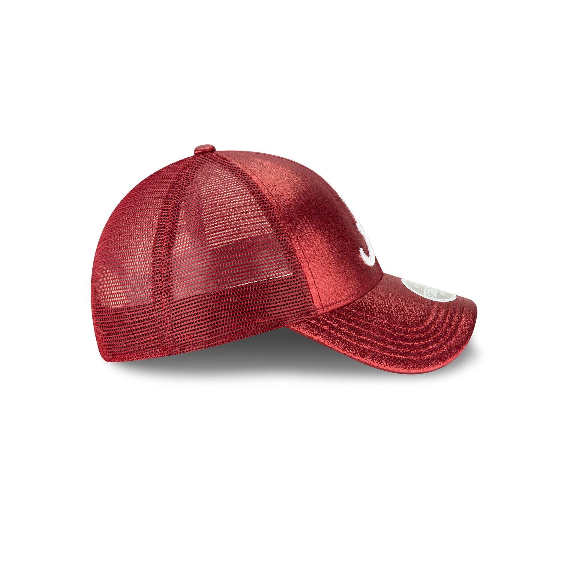 Alabama Crimson Tide Women's Holographic 9FORTY Trucker Hat Female Product Image