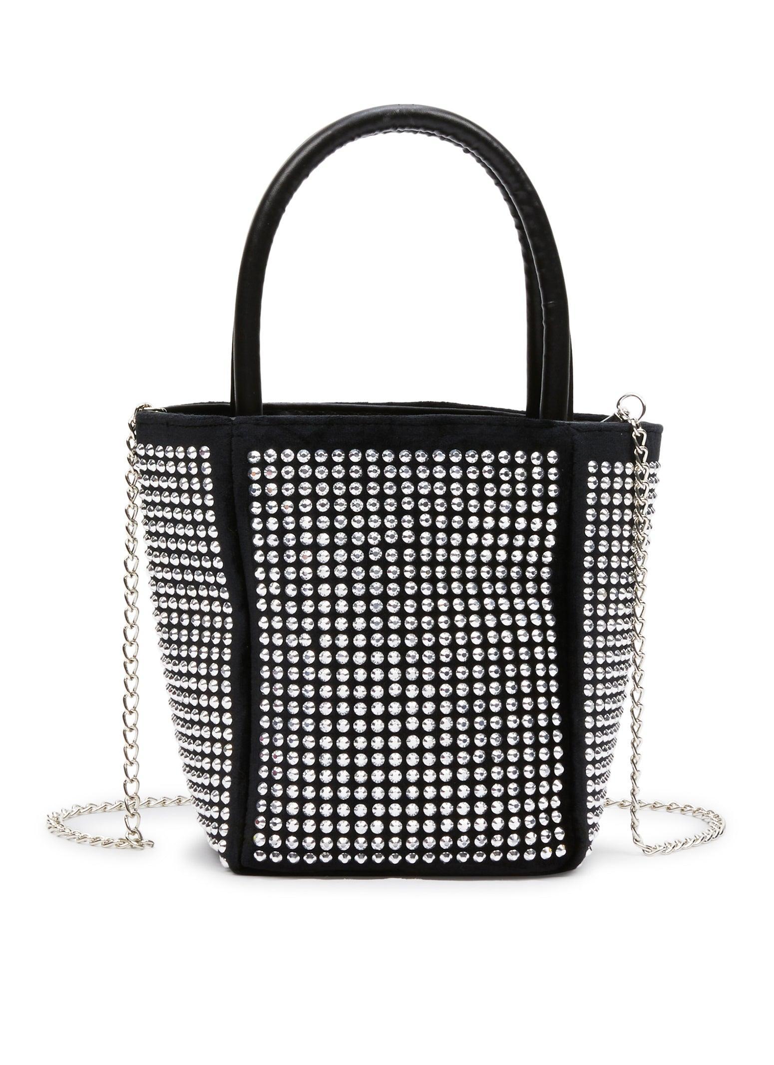 Studded Convertible Mini Bucket Bag Female Product Image