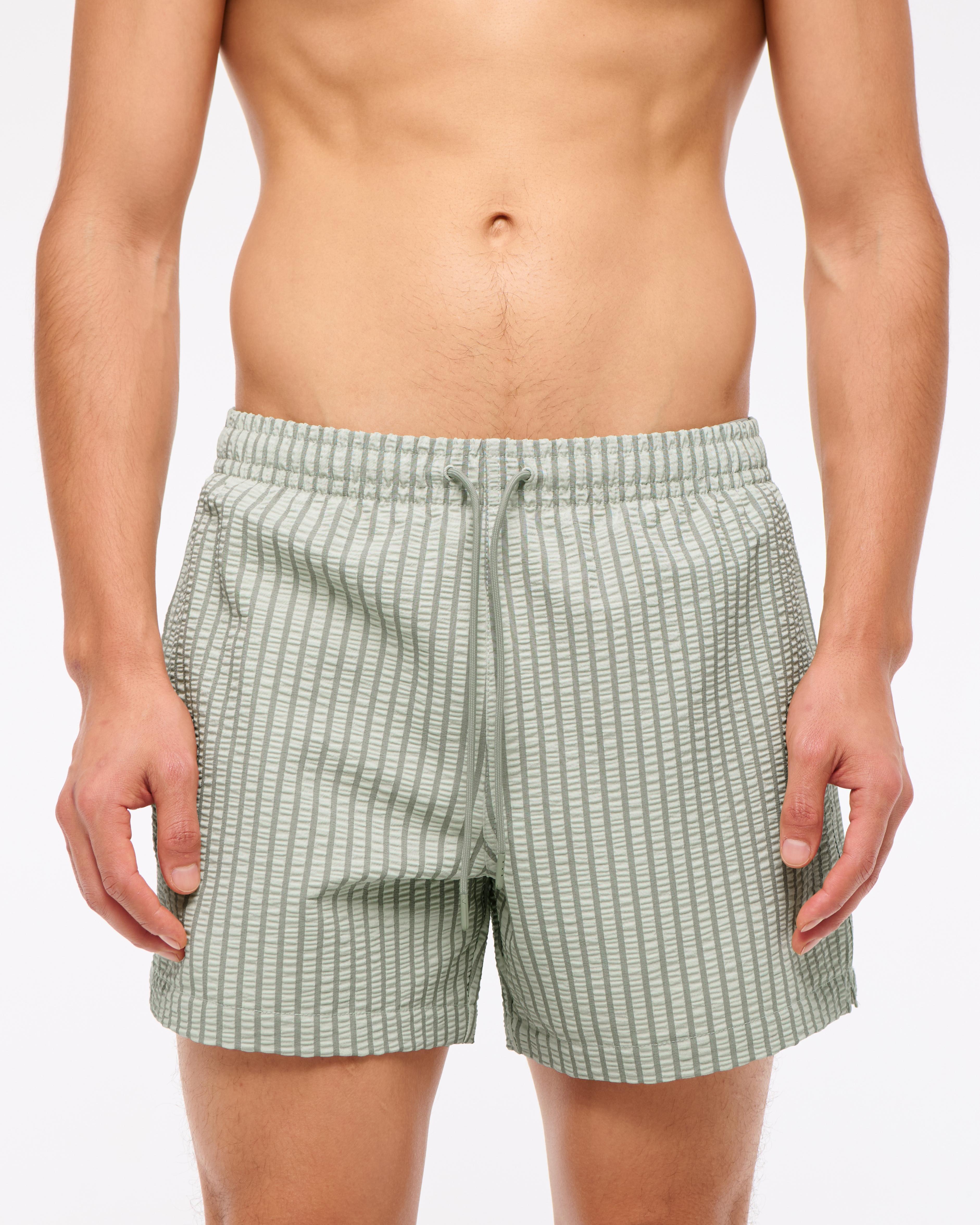 Pull-On Seersucker Swim Trunk Product Image