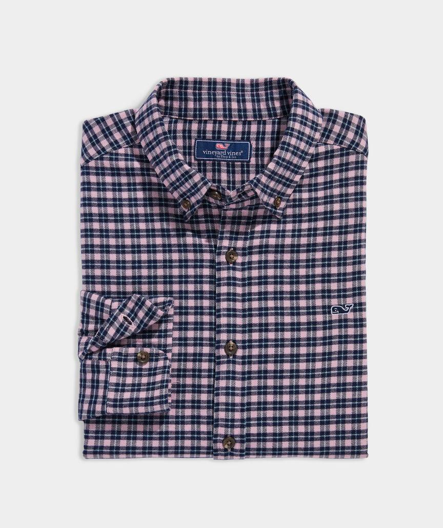 Vineyard Flannel Plaid Shirt Product Image