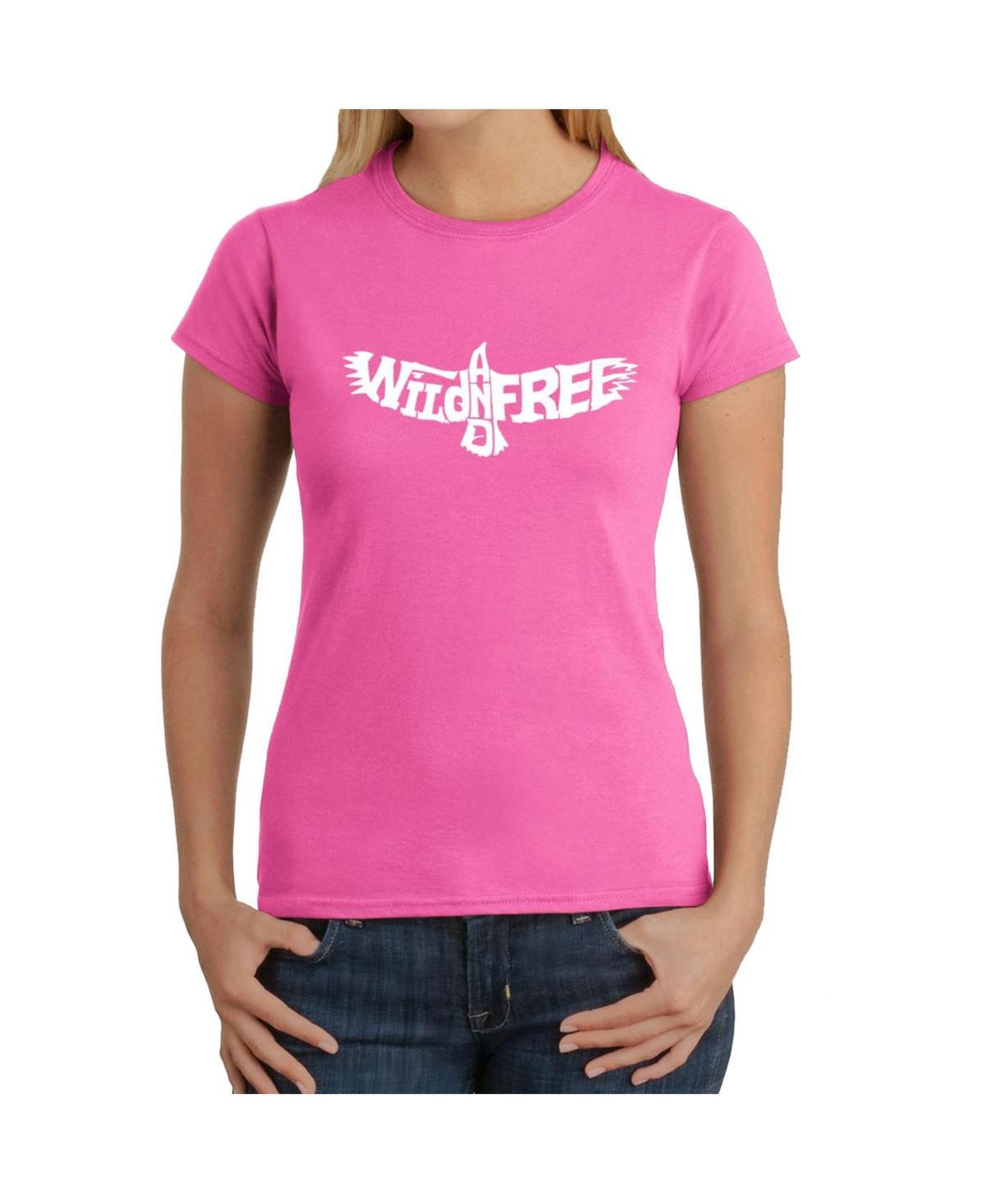 Womens Word Art T-Shirt - Lion Product Image