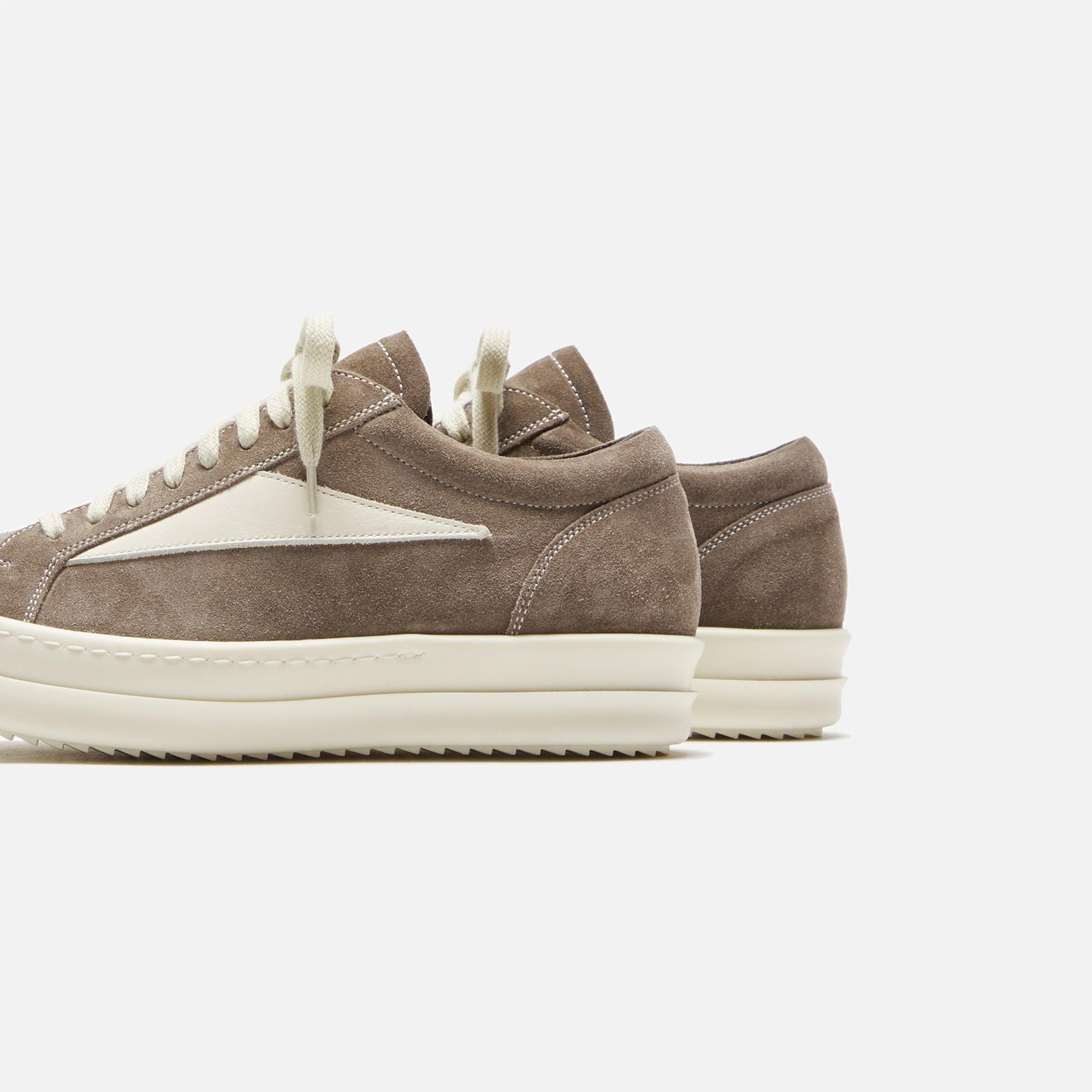 Rick Owens WMNS Vintage Sneakers - Dust / Milk / Milk Female Product Image