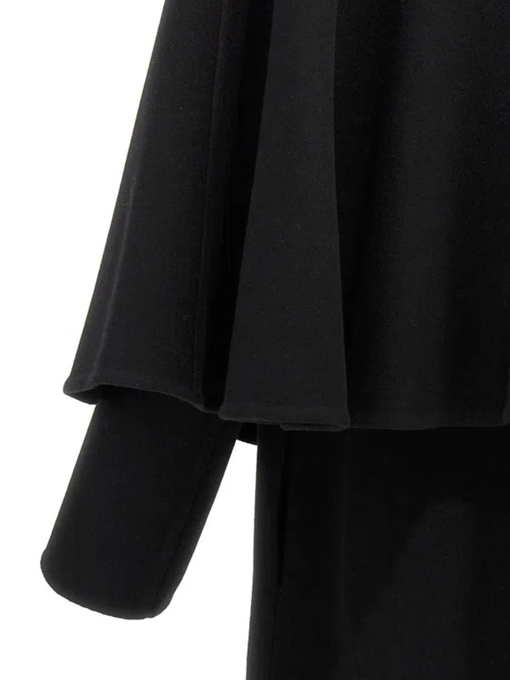 CHLOÉ Coat With Cape In Black Product Image