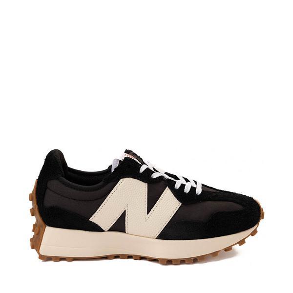 New Balance Womens 327 Core Casual Sneakers from Finish Line - Black, White Product Image