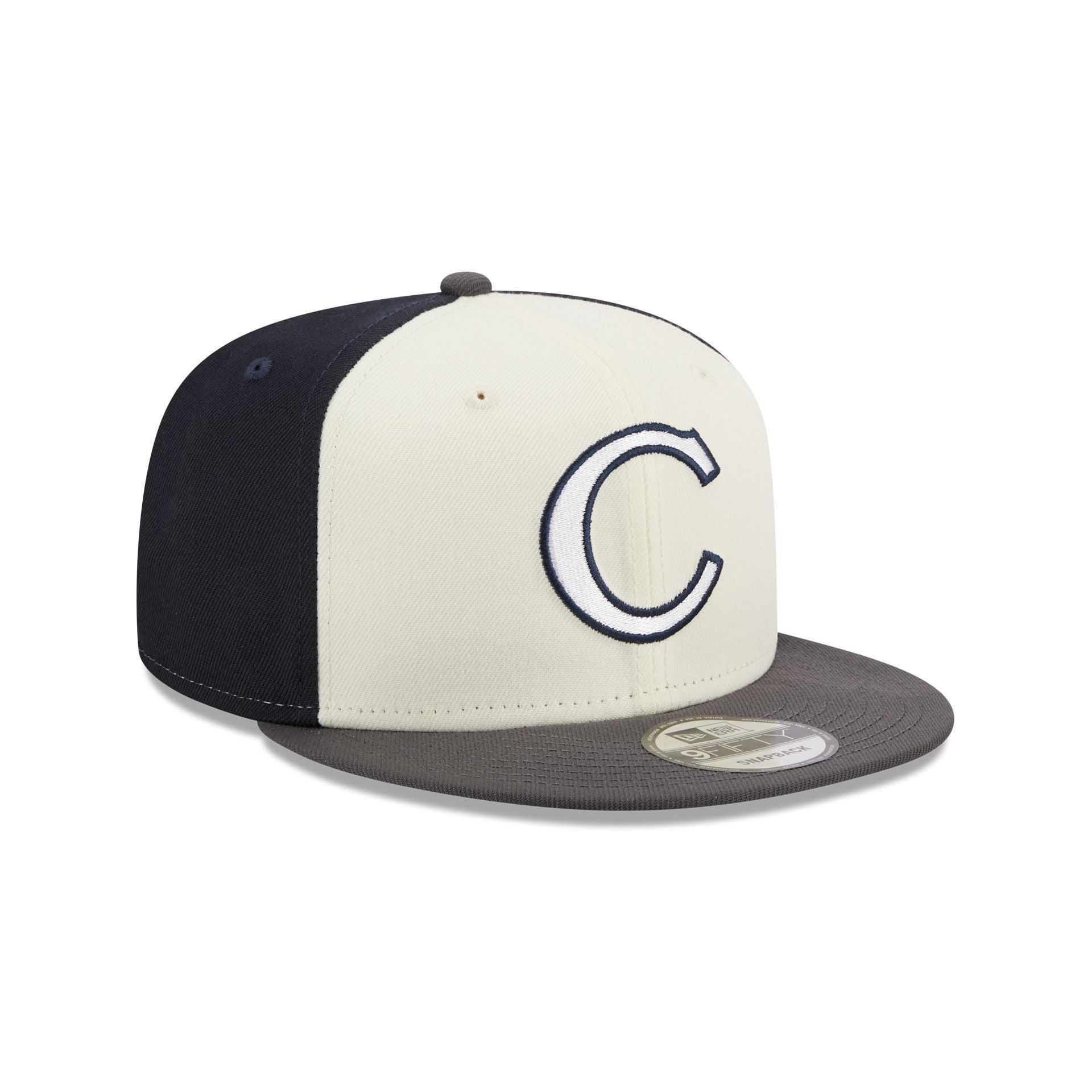 Chicago Cubs Graphite Visor 9FIFTY Snapback Hat Male Product Image