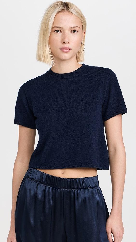 Sablyn Charleston Cashmere Short Sleeve Sweater | Shopbop Product Image