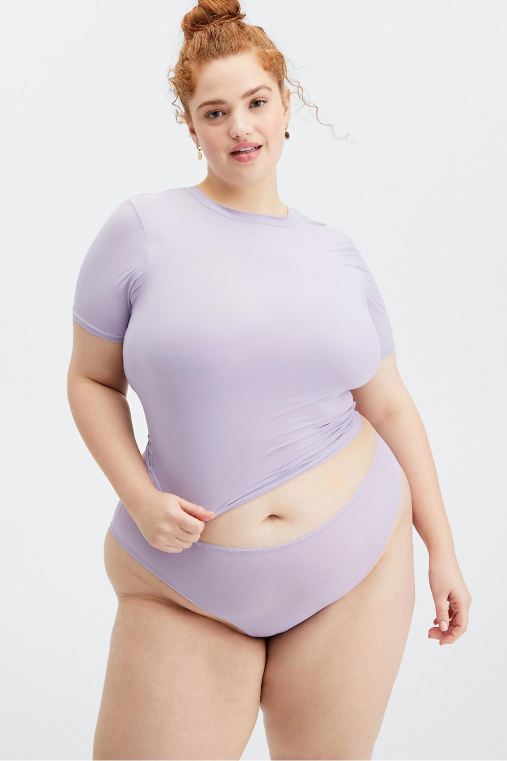 Fabletics Fine Touch Classic Brief Womens Shade plus Size 4X Product Image