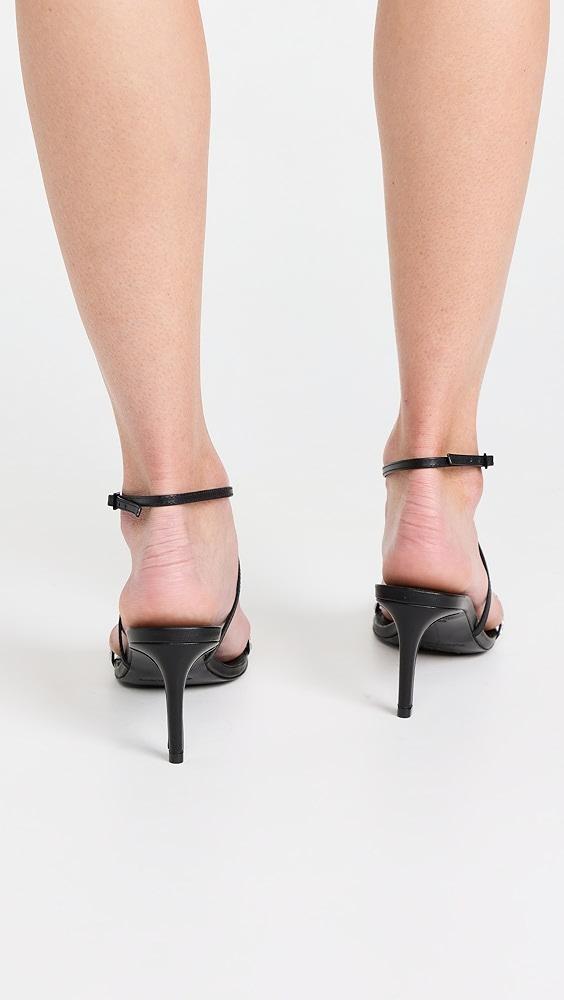 Black Suede Studio Suite Heels | Shopbop Product Image