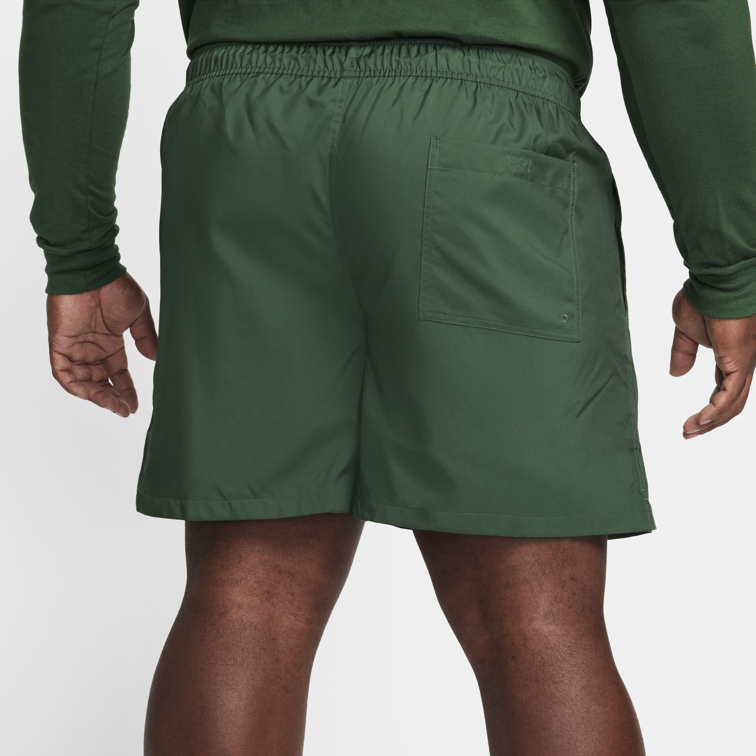 Nike Mens Nike Club Flow Shorts - Mens Fir/White Product Image