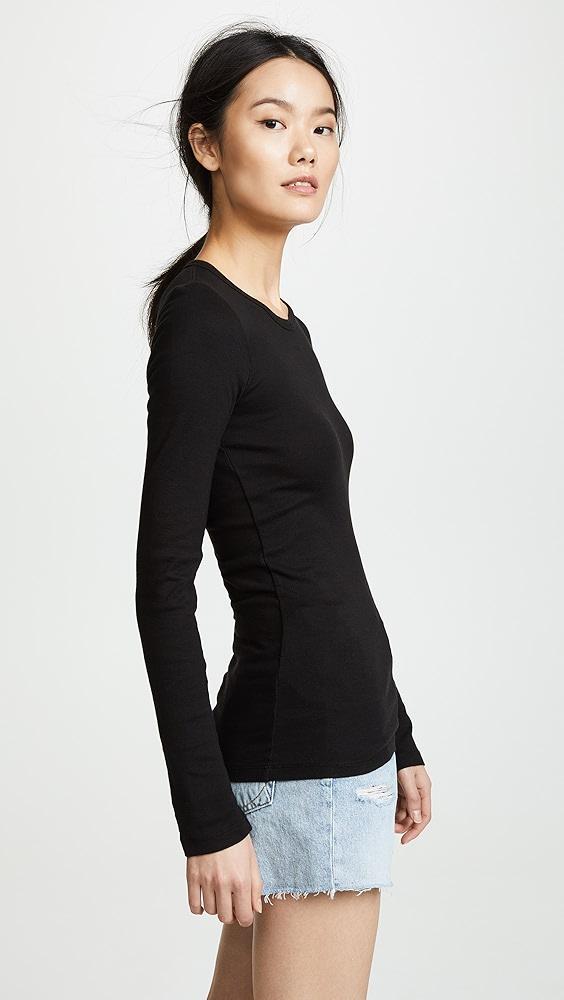 Splendid 1x1 Crew Neck Tee | Shopbop Product Image