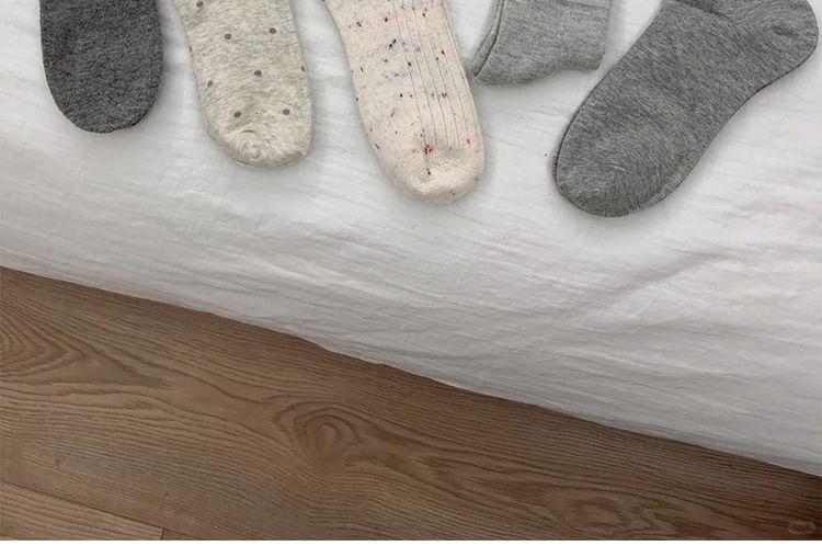 Patterned Short Socks Set Product Image