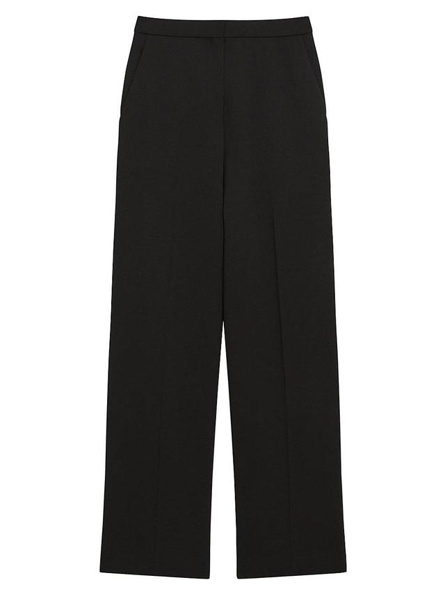 Womens Tailored Straight-Leg Pants Product Image