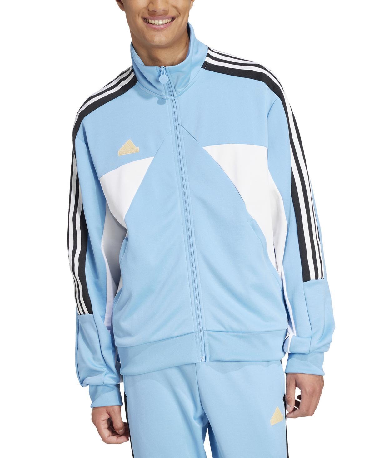 adidas Mens House of Tiro Nations Pack Track Jacket - Blue/White Product Image