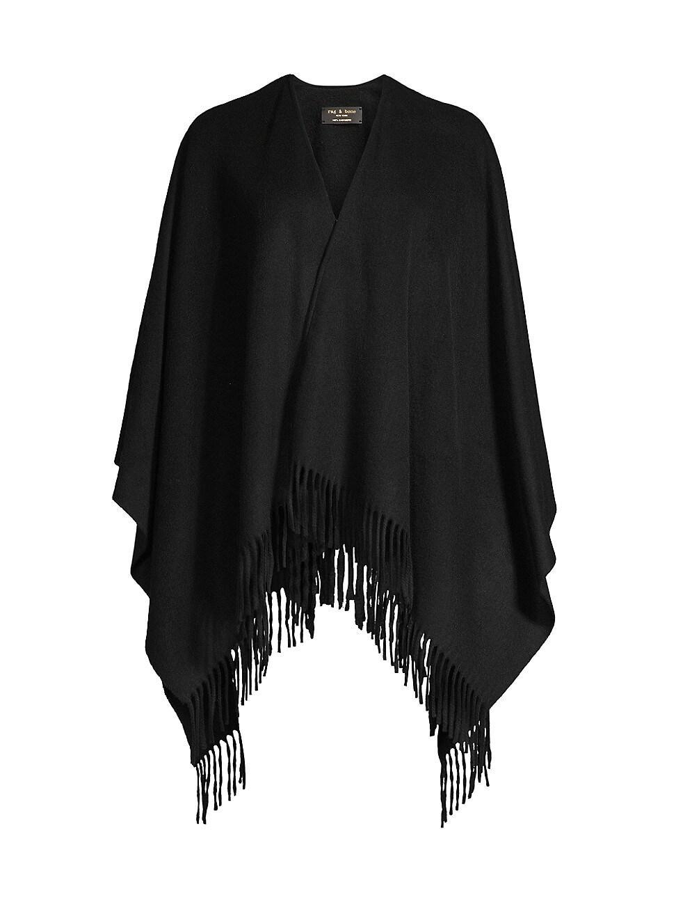 rag & bone Fringed Cashmere Ruana Product Image