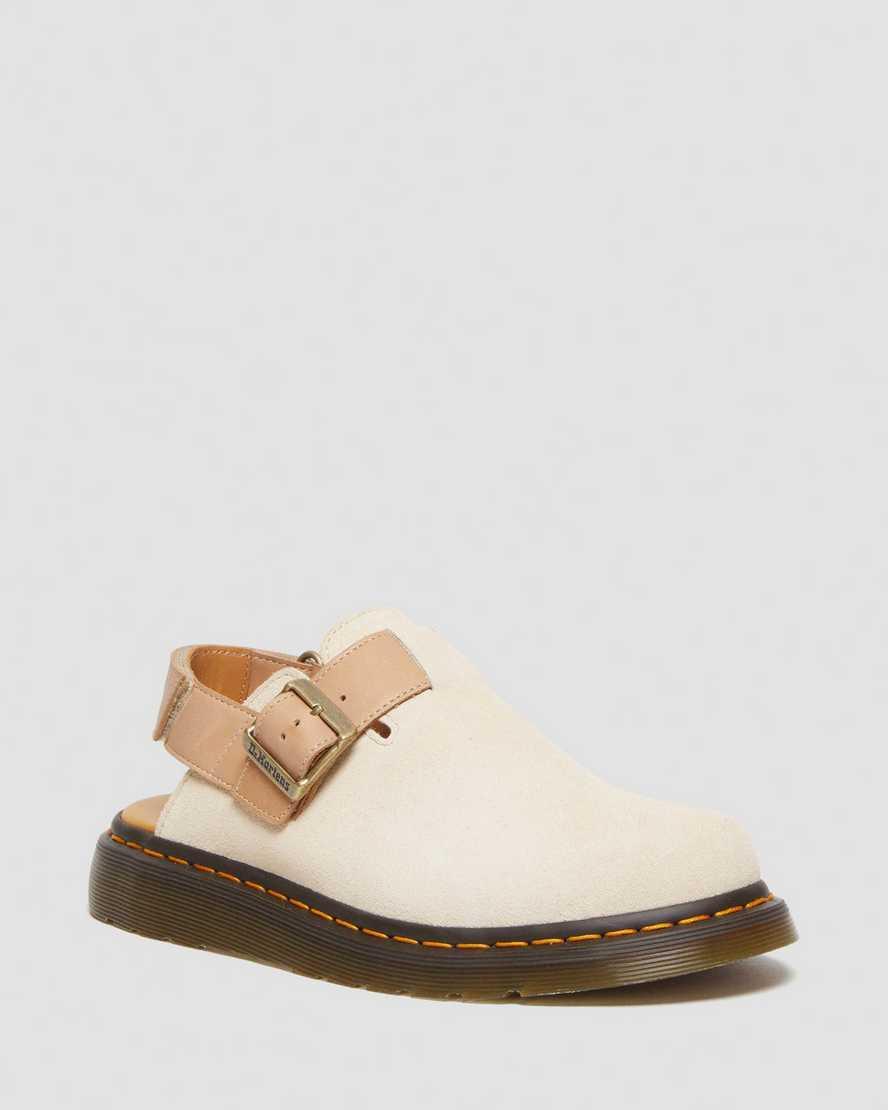 Dr. Martens Womens Jorge II Suede  Leather Clogs Product Image