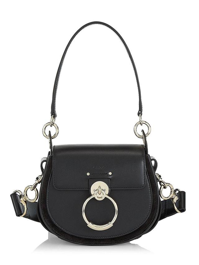 Chlo Small Tess Leather Crossbody Bag Product Image