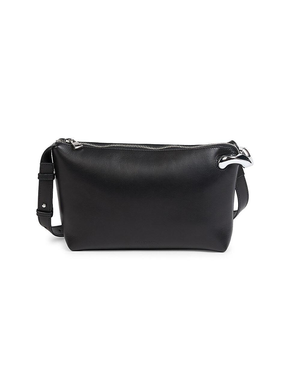 JW Anderson The JWA Corner Leather Crossbody Bag Product Image