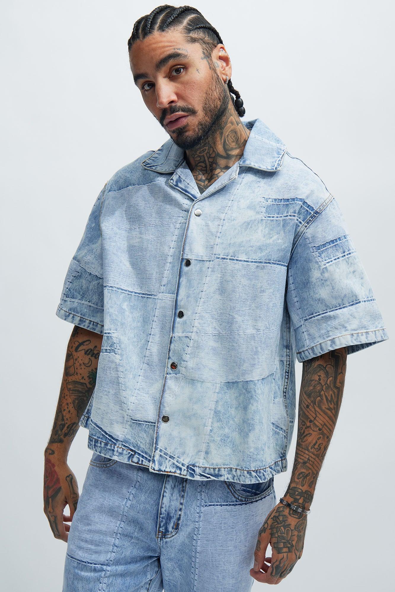 Verdugo Denim Shirt - Light Blue Wash Product Image