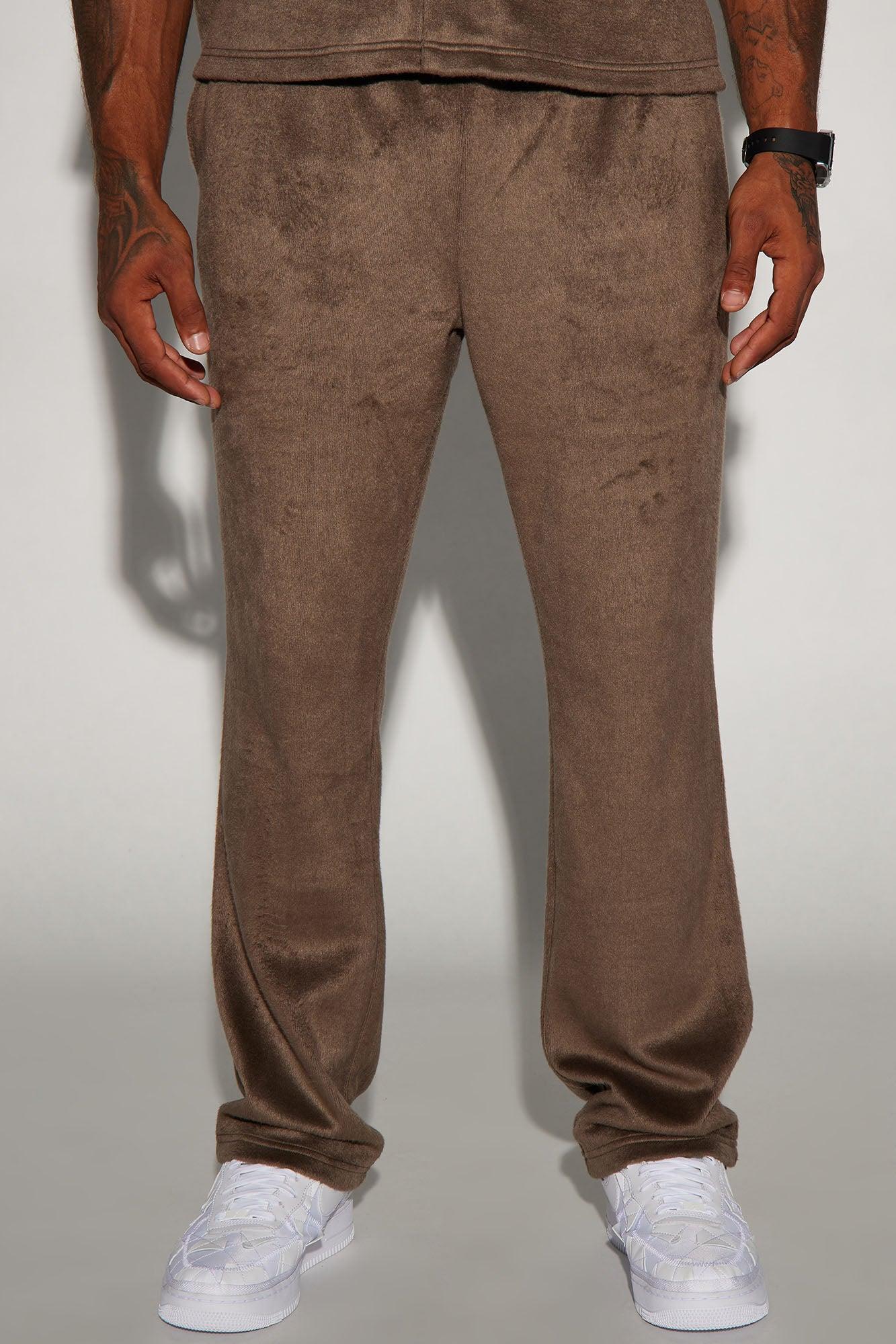 Feel The Mood Straight Pants - Brown product image