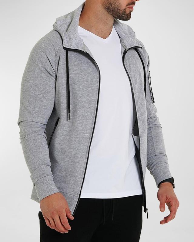 Maceoo Logo Zip Front Hoodie Product Image