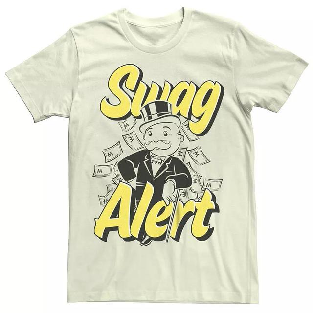 Mens Monopoly Man Rich Swag Alert Graphic Tee Product Image