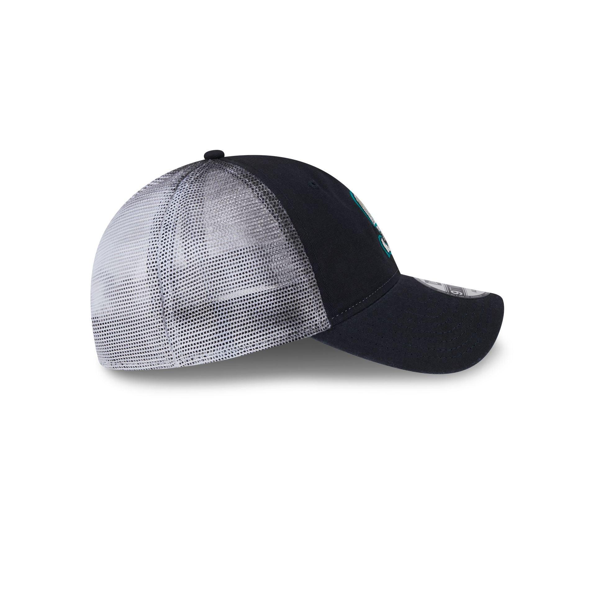 Seattle Mariners Slick 9TWENTY Trucker Hat Male Product Image