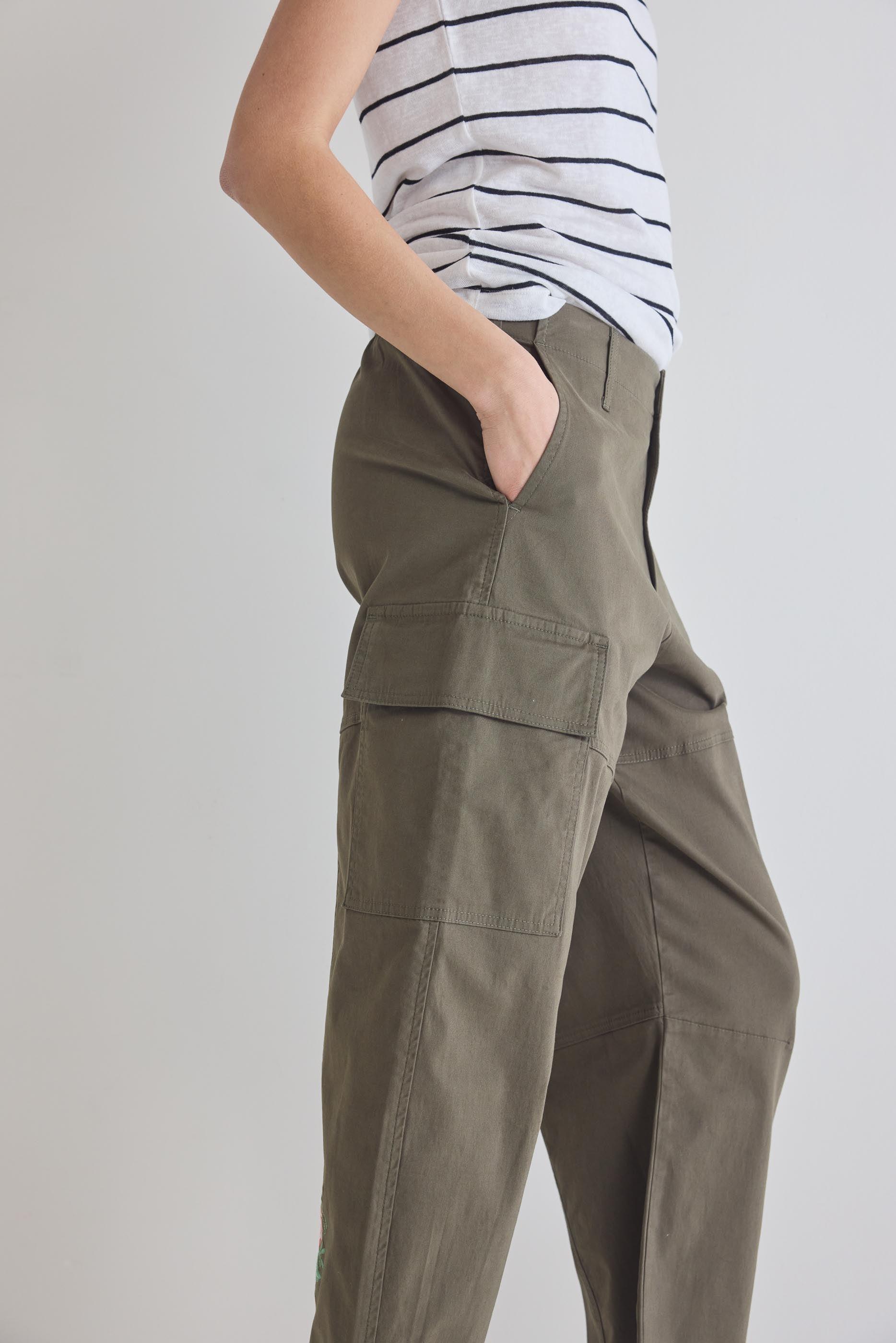 Coming Up Roses New Age Twill Utility Pants Product Image