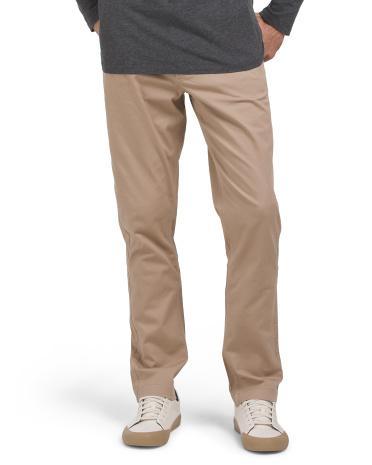 Everyday Twill Chino Pants for Men | Spandex/Cotton Product Image