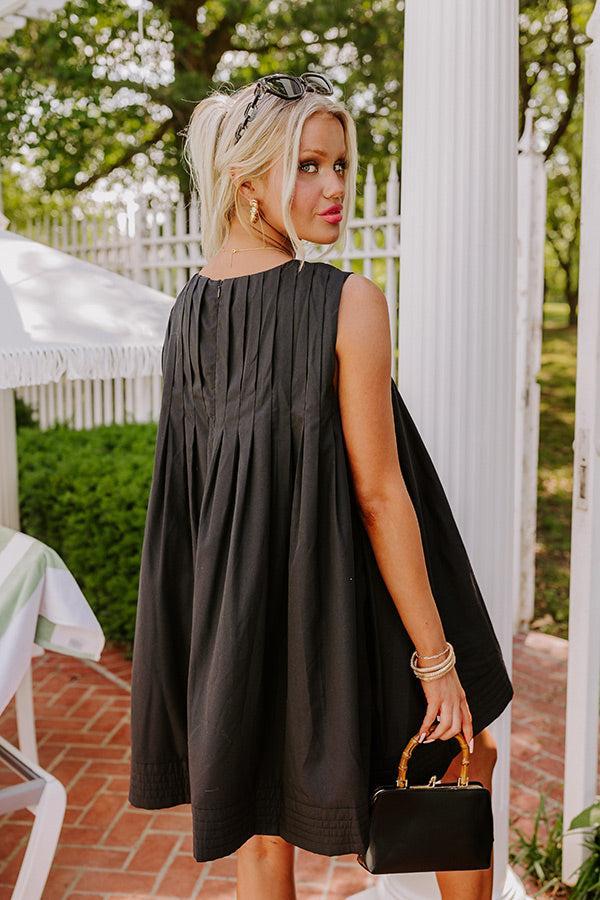 Happy Moment Mini Dress in Black Product Image